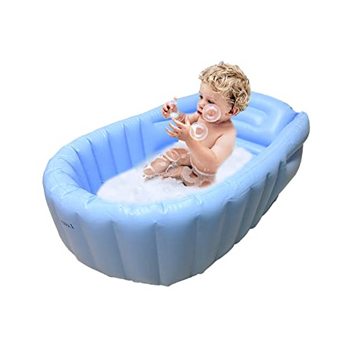 Bañera Inflable Bebés, Bañera Portátil Niños, Bañ...