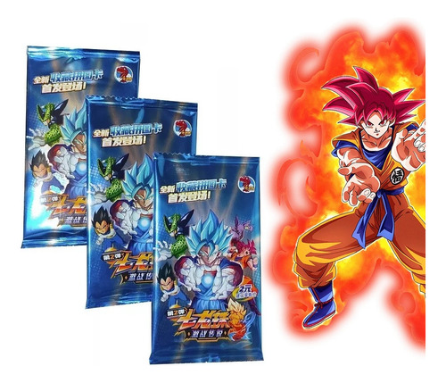 Pack 10 Sobres Dragon Ball Heros Vol 2 Deluxe Coleccion