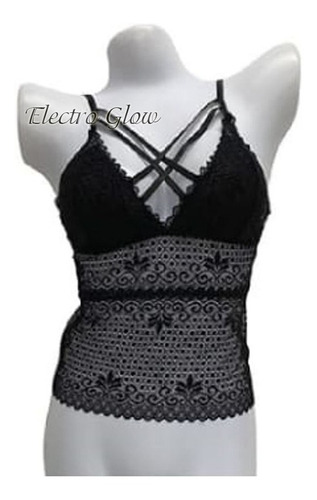 Bralette Lenceria Encaje Brasier Sexy Mujer Ropa Interior