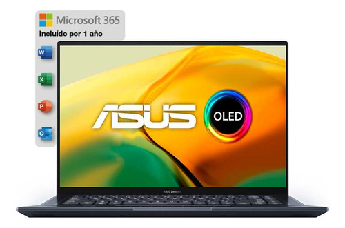Asus Notebook Zenbook Pro 16x Oled Intel Core I9 1tb 32gb Color Negro