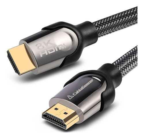 Cable Largo 8k Hdmi 2.1 De 40 Pies, Conector De Cable De Vel