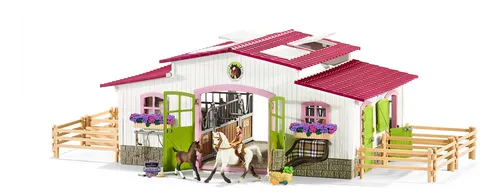Set De Establo Schleich, Club De Montar Caballo 97 Pzs.
