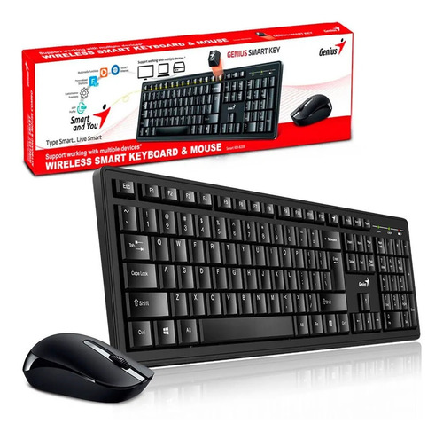 Teclado Y Mouse Wireless Km-8200 Generico 