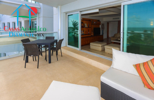 Cad Club Playamar I T6 402. De Playa. Dos Terrazas Con Vista Frontal Al Mar