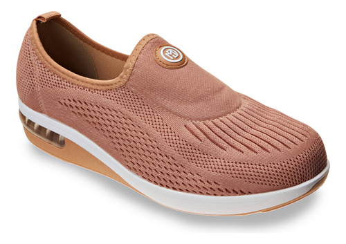 Tênis Feminino Knit Slip On Casual Modare