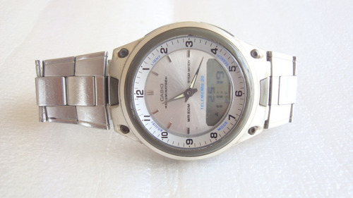 Relogio Anadigi Aw-80 Casio - Usado Funcionando No Estado