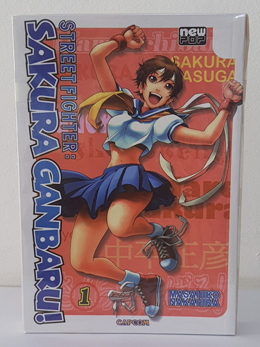 Street Fighter Alpha + Sakura Ganbaru Mangá Completo New Pop
