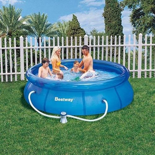 Pileta Inflable Bestway 3638 Lts 305x76 Cms + Bomba Y Filtro