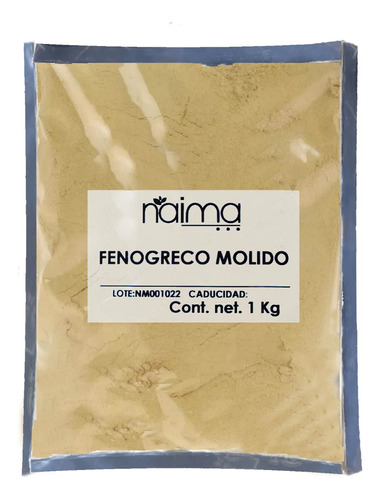 Fenogreco Molido En Polvo 1kg