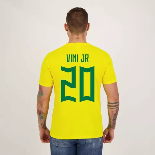 Camisa Brasil Vini Jr