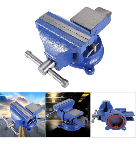 Tornillo De Banco Pesado De Ajustable 5 Pulgadas 125 Mm