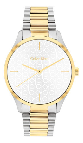 Reloj Calvin Klein Iconic Unisex 25200167 Acero Bicolor