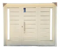 Comprar Portón Garage Doble Chapa Inyectado 240x200 Atex Postigos