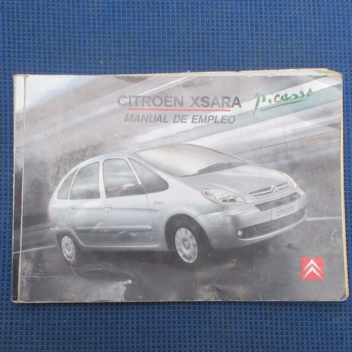 Manual Del Propietario Citroen Xsanara Picasso, Edicion 11-2