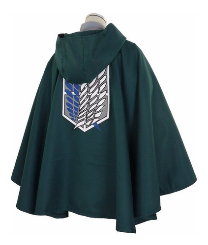 Imagen 1 de 4 de Capa Shingeki No Kyojin Ataque A Los Titanes Cosplay