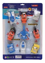 Comprar Juguete Set De Carros Vehiculos Aviones Blister 9 Piezas