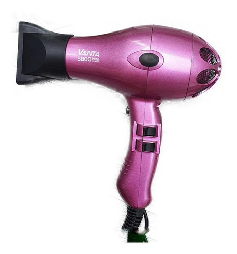 Secador De Pelo Vanta 3800 Mini Compact Rosa 220v