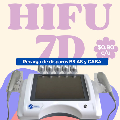 Recarga De Cartuchos Disparos Hifu 7d Starbene Ultramage