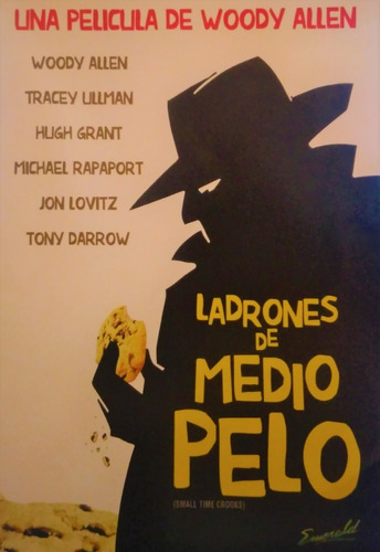 Pelicula Ladrones De Medio Pelo Dvd  Woody Allen  Cinehome 