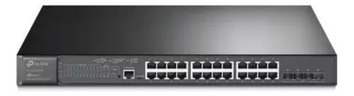 Switch Tp Link 24 Puertos Gigabit Y 4 Sfp+ De 10gbps L2+