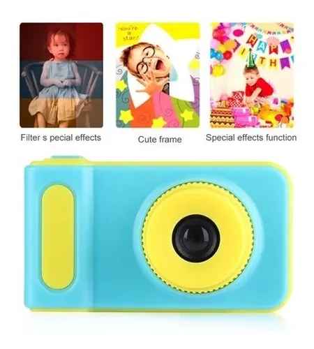 Camara Mini Digital Para Niños 1080hd Viaje Regalo