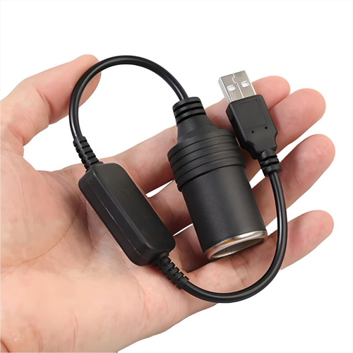 Enchufe Encendedor 12v Dc Automóvil Desde Puerto Usb 5v, 2a