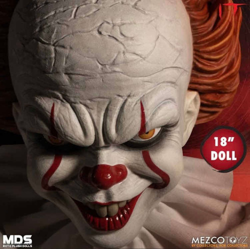 Pennywise It 2017 Mega Scale Doll Mezco Toys Original.