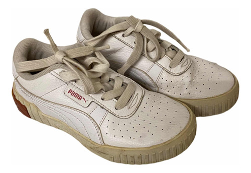 Zapatillas Marca Puma Talle 31 Blancas