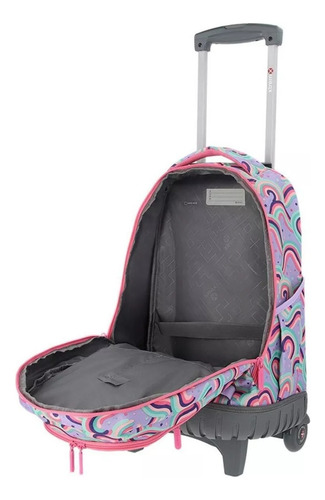 Mochila Xtrem Cross 38 Litros Con Ruedas, Escolar