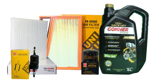 Kit Afinación Para Ram 700 1.3 2021-2024 Strada 5w30 5l Aire
