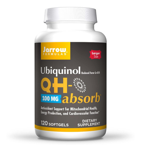 Jarrow Formulas Qh-absorb 100mg: Co-q10 De Alta Absorcion -