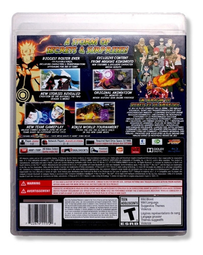 Naruto Shippuden Ultimate Ninja Storm Revolution Ps3 (Reacondicionado)
