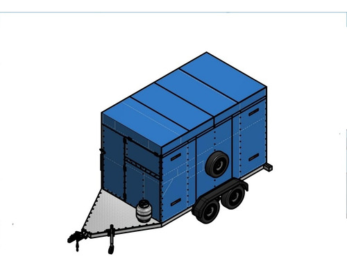 Projeto Construção Trailer Lanches Trucado Detalhado
