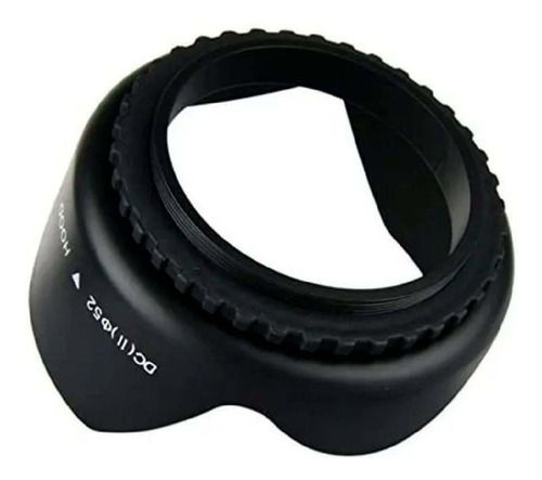 Imagen 2 de 10 de Parasol 52mm Tipo Pétalo Para Lente Fotográfico Con Hilo.