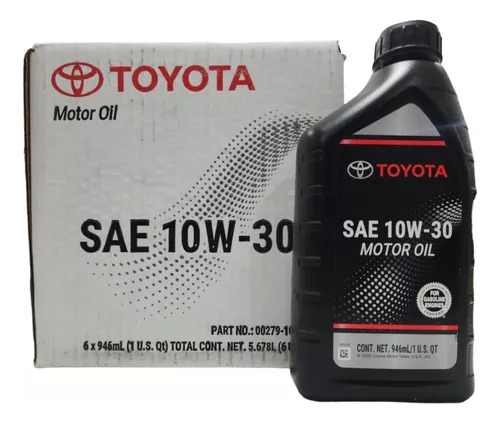 Aceite De Motor 10w30 Mineral Toyota 