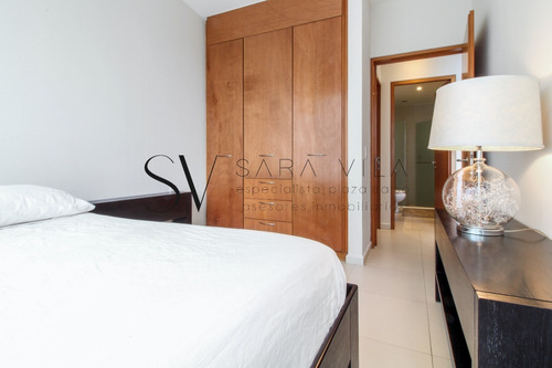 Imagen 8 de 27 de Precioso Departamento Amueblado De 2 Recamaras En Plaza Carso