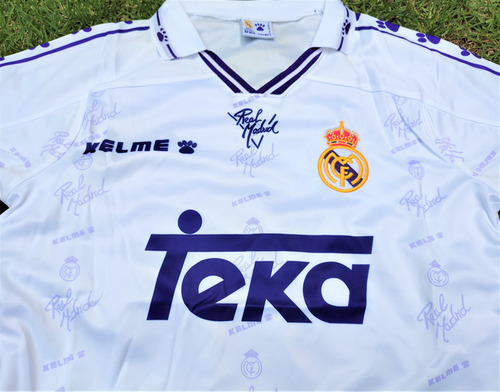 Jersey Real Madrid Retro 94 Local Blanca Merengues