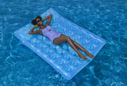 Flotador Doble Para Piscina Bluescape