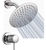 Comprar Ducha Completa De Acero Inox + Grifería 