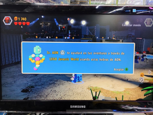 Lego Jurassic World Para Xbox 360 Físico, Usado, No Manual. (Usado)