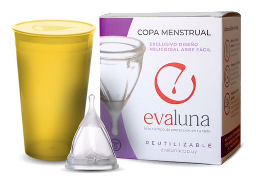 Copa Menstrual Evaluna + Vaso Esterilizador - Envio Gratis