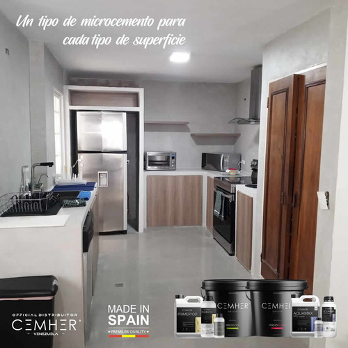 Microcemento Cemher Suministro Y Aplicación Pisos Paredes