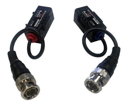 Balun Pasivo 4k Hd Tvi Cvi Ahd Cvbs Camara Bnc Seguridad