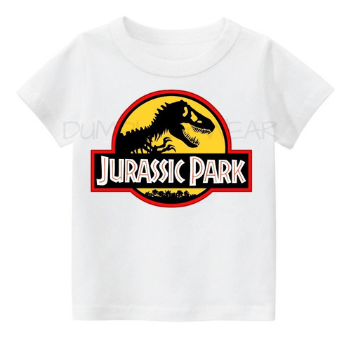 Remera Jurassic Park Nene Nena Infantil Algodón Premium