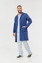 Comprar Guardapolvo Color Azul Hombre Tela Arciel Suedy Uniformes