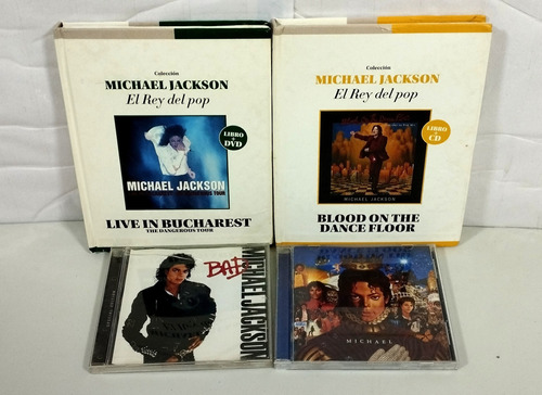 Cds Libros Michael Jackson El Rey Del Pop