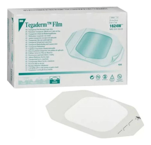 Pack De 5 Uni Apósito Transparente Tegaderm Film De 6 X 7 Cm