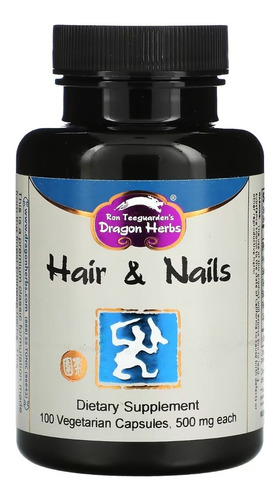 Dragon Herbs Hair & Nails Medicina China 500 Mg X 100mg
