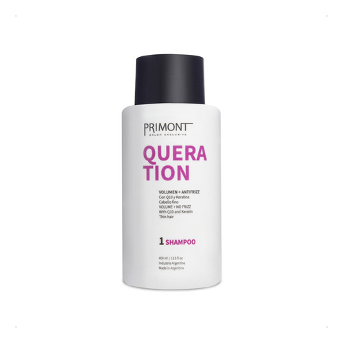 Primont Queration Shampoo Con Q10 & Queratina 400ml