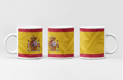 Caneca Bandeira Da Espanha